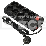 Сетевой фильтр Buro 800SH-1.8-B 1.8м (8 розеток) черный (коробка), фото7
