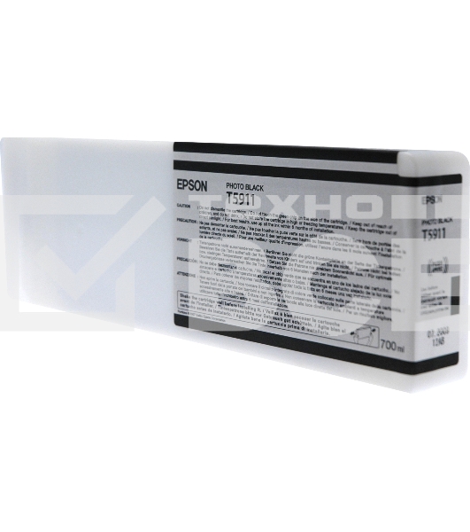 Картридж струйный Epson T5911 (C13T591100) фото черный (700 мл) для EPS для Stylus Pro 11880