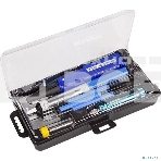 Набор для пайки Rexant (паяльник 8 Вт, оловоотсос, подставка, припой, отвертка, интрумент для монтажа), фото2