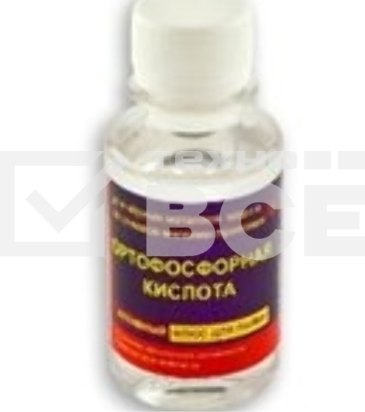 Кислота ортофосфорная для пайки металлов 100 мл.