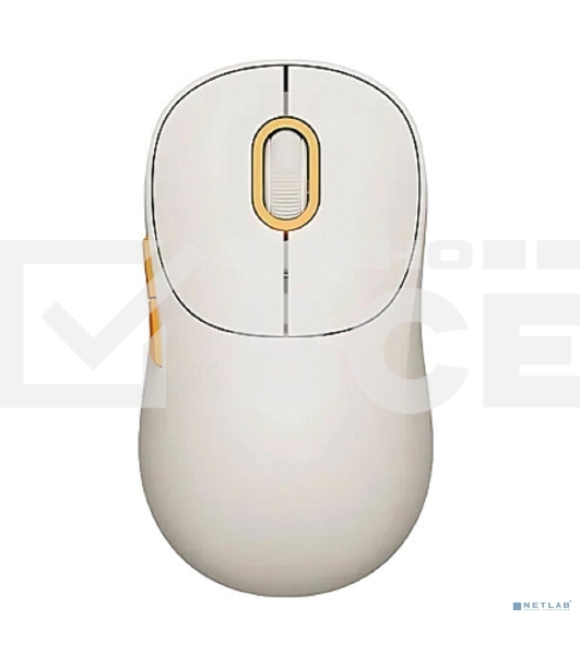 Мышь беспроводная Xiaomi Wireless Mouse 3 белый, 1200 dpi, радиоканал, Bluetooth, USB, кнопки - 5