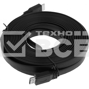 Кабель соединительный аудио-видео Premier 5-815F HDMI (m)/HDMI (m) 10м. черный (5-815F 10.0)
