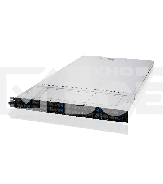 Серверная платформа/ ASUS RS720-E11-RS12U, 2U, 2 x LGA4677,  32 DIMM DDR5, 12=8 x NVMe/SAS*/SATA + 4 NVMe/SATA hs, 2 x M.2 slot, 2 x 10Gbe (X710) RJ45 port,Up to 8 slots PCIe 5.0, 1 x OCP 3.0, 1+1 1600W