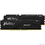 Оперативная память Kingston Fury Beast, DDR5, 16Gb (2x8Gb), 6000MHz, CL30, DIMM, с радиаторами, черный, фото9