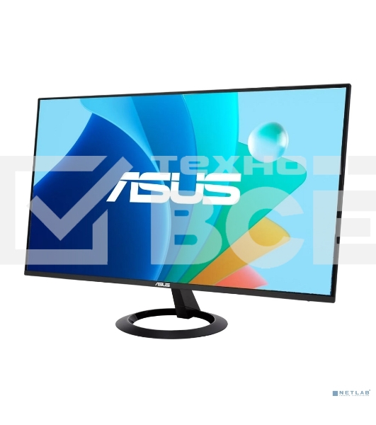 Монитор 27' ASUS VZ279HG IPS 1920x1080, 120 Гц, 1 мс, 16:9, 250 кд/м², HDMI 1.4, VGA, 3.5 Jack, HDR10, Adaptive-Sync, черный
