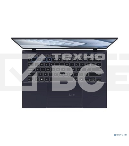 Ноутбук ASUS B9403CVAR-PP1795 14'(2880x1800 OLED)/Intel Core 7 150U(1.8Ghz)/32768Mb/1024PCISSDGb/noDVD/Int:shared/Cam/BT/WiFi/63WHr/war 1y/0.95kg/Star Black/DOS + магн корп; NumberPad; чехол; кабель microHDMI--RJ45