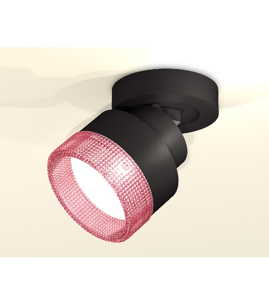Светильник Ambrella Light XM8102042 SBK/PI черный песок/розовый GX53 (A2229, A2106, C8102, N8486)