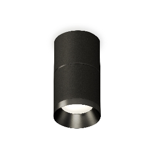 Светильник Ambrella Light XS7402161 SBK/PBK черный песок/черный полированный MR16 GU5.3 (C7402, A2071, C7402, N7031)