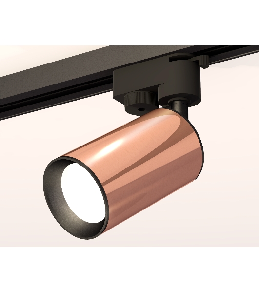 Светильник Ambrella light XT6326010 PPG/SBK золото розовое полированное/черный песок MR16 GU5.3 (A2521, C6326, N6102)