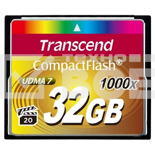 Флеш карта CF 32Gb Transcend TS32GCF1000