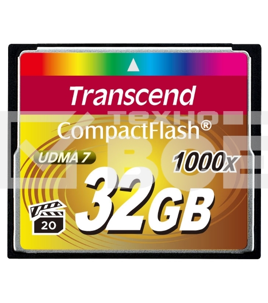 Флеш карта CF 32Gb Transcend TS32GCF1000
