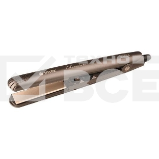 Щипцы-выпрямление  Vitek VT-2307 СL Мощность 38Вт. Количество режимов 9. Керамическое покрытие насадок. Длина пластин 90мм, ширина 25мм. Плавающие пластины. Время нагрева 60сек. Индикация включения. Индикация готовности к работе. Максимальная температура 