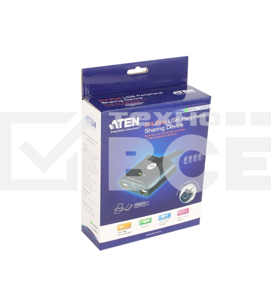 Переключатель периферийного устройства USB2 US224-AT ATEN