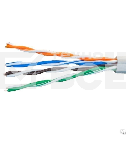 Кабель UTP 4х2х24AWG кат.5 омедн. (м) Net.on 01-0302