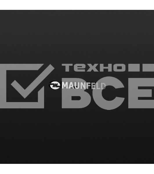 Холодильник Maunfeld MFF185NFB черный глянцевый двухкамерный 211/104л морозилка снизу, No Frost