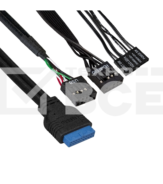Корпус Minitower ExeGate EX291148RUS BAA-105U2-01-AA500 (mATX, БП AA500 с вент. 8см, 2*USB+2*USB3.0, аудио, черный)