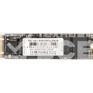 Накопитель SSD AMD Radeon R5M256G8, 256Gb, M.2 2280, SATA III, R/W 555/450