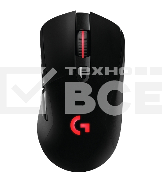 Мышь беспроводная Logitech Gaming Mouse G703 черный, 25600 dpi, радиоканал, USB, кнопки - 6
