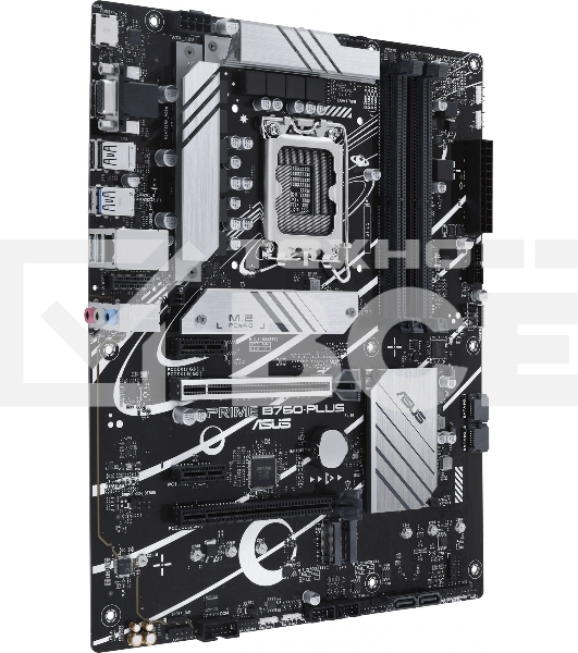 Материнская плата ASUS PRIME B760-PLUS, LGA 1700, Intel B760, 4xDDR5, 4xSATA, 3xM.2, 1xPCIe 4.0 x4, 1xPCIe 5.0 x16, 2xPCIe x1, 1xDP, 1xHDMI, 1xVGA, 2xUSB-A 3.2 Gen 2, 1xUSB-C 3.2 Gen 2x2, 1x 2.5Gb LAN, 3x3.5 мм, 7.1, ATX