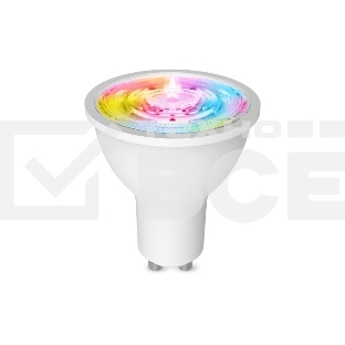 Светодиодная лампа MOES Smart LED Bulb ZB-TD-RWWGU10, Zigbee, GU10, 4,9 Вт, 345 Лм, теплый цвет