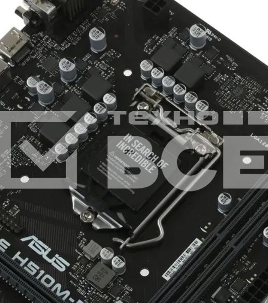 Материнская плата ASUS PRIME H510M-R R2.0-SI, LGA 1200, Intel H470, 2xDDR4, 4xSATA, 1xPCIe 4.0 x16, 1xPCIe x1, 1xHDMI, 1xVGA, 2xUSB-A 3.2 Gen 1, 2xUSB-A 2.0, 1x 1Gb LAN, 3x3.5 мм, 7.1, mATX