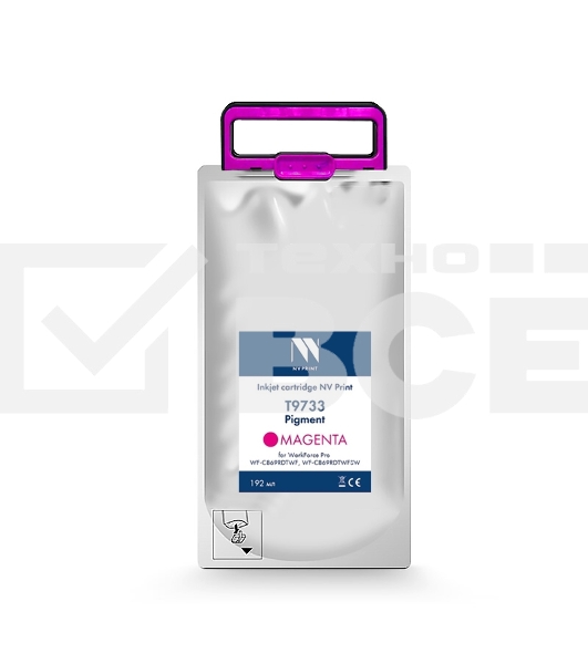 Струйный картридж NV Print T9733 (NV-C13T973300) Magenta для Epson WorkForce Pro WF-C869RDTWF (RIPS), WF-C869RDTWFSW (22 000 стр)