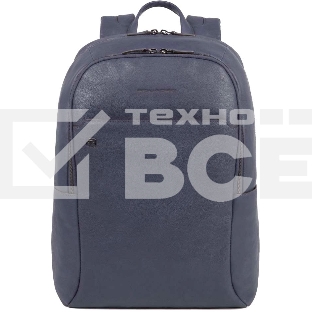 Рюкзак Piquadro Black Square CA4762B3/BLU4, кожа, темно-синий
