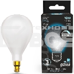 Лампа cветодиодная Gauss Filament А160 10W 890lm 4100К Е27 milky диммируемая LED, фото2
