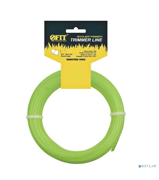 Леска для садовых триммеров FIT 77985 'Квадрат' 2,0 мм х 25 м