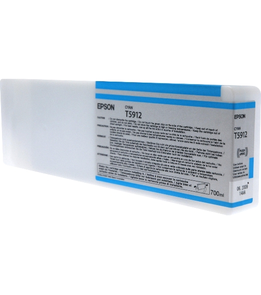 Картридж струйный Epson T5912 (C13T591200) голубой (700 мл) для I/C SP-11880