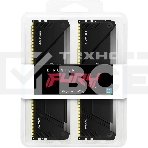 Оперативная память Kingston Fury Beast, DDR4, 16GB (2x8GB), 3733MHz, CL19, с радиатором, RGB, черный, фото5