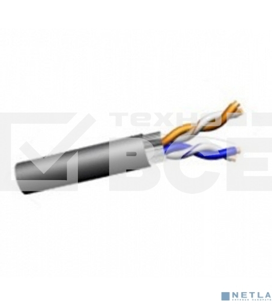 Кабель витая пара Rexant FTP 2PR 24AWG, CAT5e наружный (OUTDOOR) (бухта 305 м)
