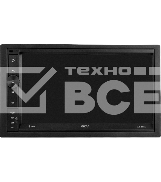 Автомагнитола ACV AD-7024 2DIN 4x45Вт 2000Mb Android 11 6.9