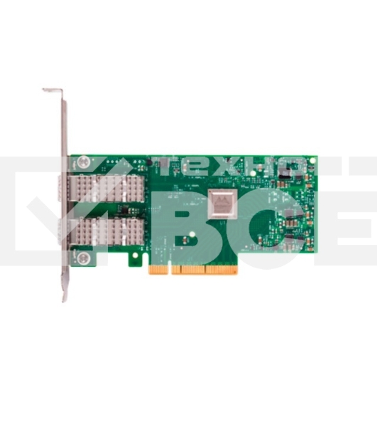 Сетевая карта ConnectX-4 Lx EN network interface card, 25GbE dual-port SFP28, PCIe3.0 x8, tall bracket, UEFI Enabled, ROHS R6