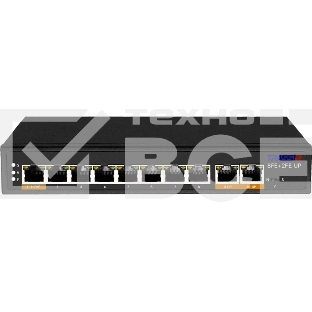 Коммутатор Trassir TR-NS1110-120-8POE неуправляемый