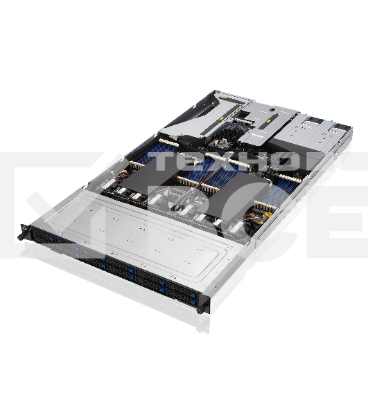 Серверная платформа/ ASUS RS720-E11-RS12U, 2U, 2 x LGA4677,  32 DIMM DDR5, 12=8 x NVMe/SAS*/SATA + 4 NVMe/SATA hs, 2 x M.2 slot, 2 x 10Gbe (X710) RJ45 port,Up to 8 slots PCIe 5.0, 1 x OCP 3.0, 1+1 1600W