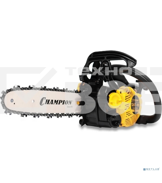 Бензопила CHAMPION 126T-10 { 1,15кВт 25см? 2,4кг }