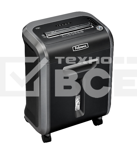 Шредер Fellowes 79Ci. (14 листов) , 23 литра, 3,9х38 мм (класс 3), 100%Jam Proof, уничтожает: скобы/скрепки/карты/CD