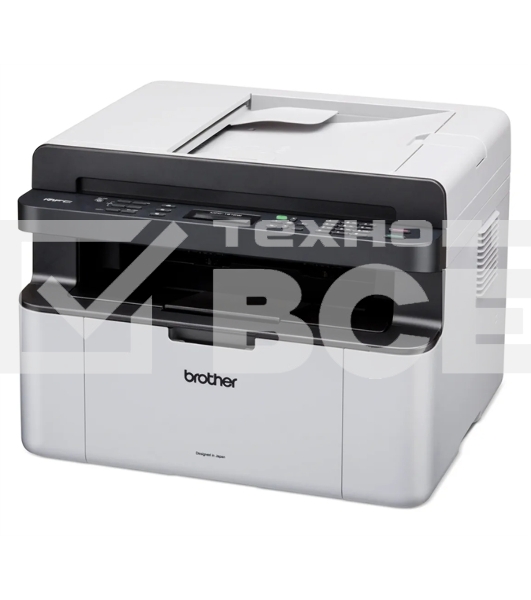 МФУ лазерное Brother MFC-1910W (MFC1910WF1) A4, ч/б, печ. 20 стр/мин, 2400x600 DPI Ethernet USB WiFi серый