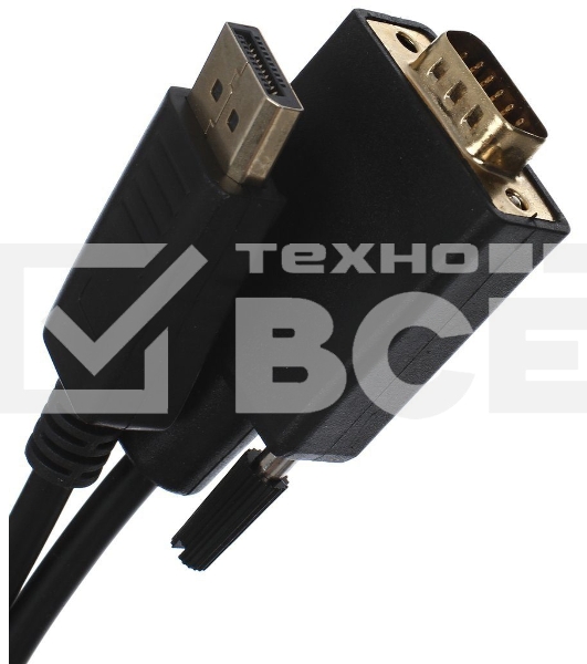 Кабель-переходник VCOM DisplayPort --> VGA_M/M 1,8м <CG607-1.8M>
