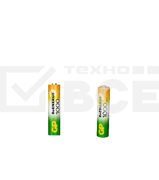 Аккумулятор GP 270AAHC АА+100AAAHC AAA NiMH 2650mAh (4шт)