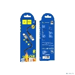 Кабель USB2.0 Hoco Type-C/Type-C, 3А, 60Вт, силиконовая оплетка, X86, 1м, черный, коробка, фото4