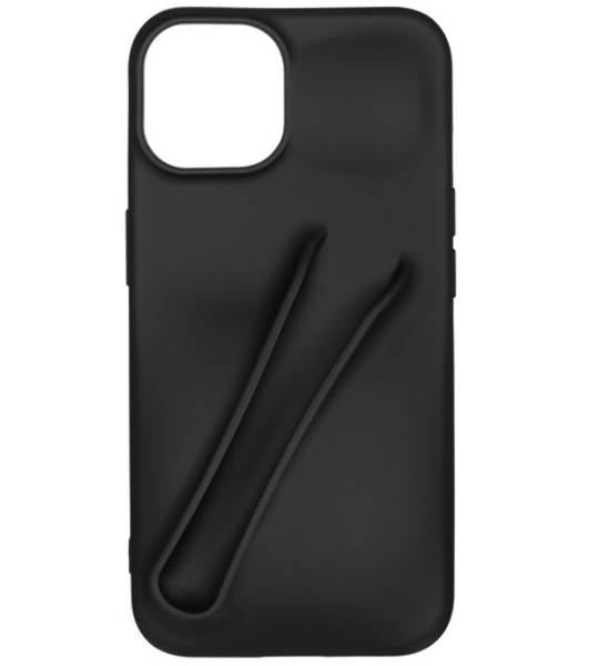 Чехол (клип-кейс) BoraSCO для Apple iPhone 14 черный (70822)