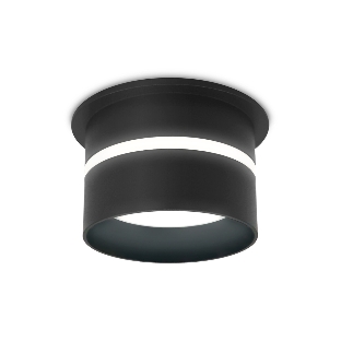 Светильник Ambrella light TN196 BK/S черный/песок GU5.3 D70*60