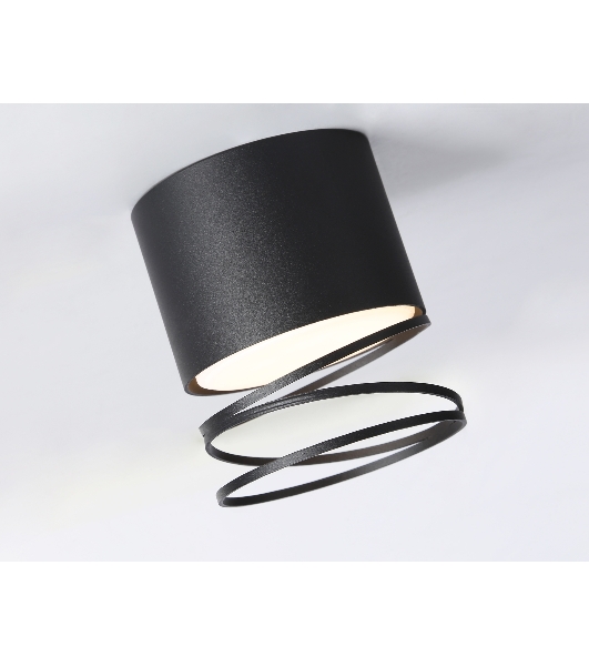 Светильник Ambrella light TN71105 BK черный GX53 max 12W D82*110