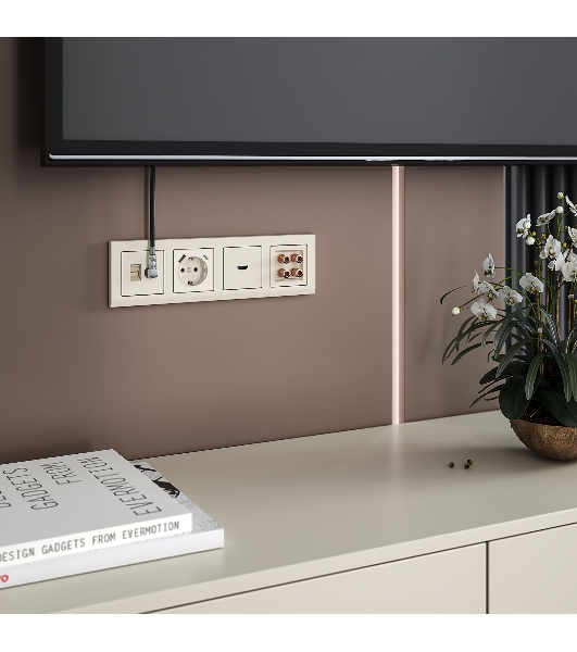 Розетка HDMI (слоновая кость)