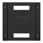 Шкаф телекоммуникационный 19' напольный 42U ExeGate EC-FS-42U.800.1000.V.V.BLACK (19”, 42U, 800x1000x2054mm (ШхГхВ), передняя перфорированная дверь, задняя двойная перфорированная дверь, съемные боковые панели, пыле- и влагозащита IP20, встроенный вентиляционный модуль, 1 полка в комплекте, черный RAL 9004, 3 коробки), фото9