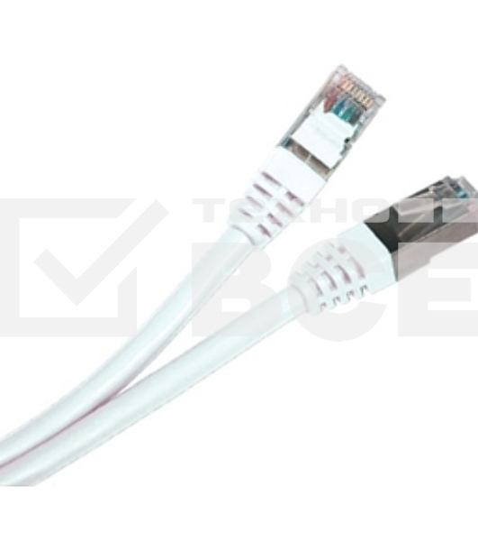 Патч-корд LANMASTER LSZH UTP кат.5e, 1.0 м, белый