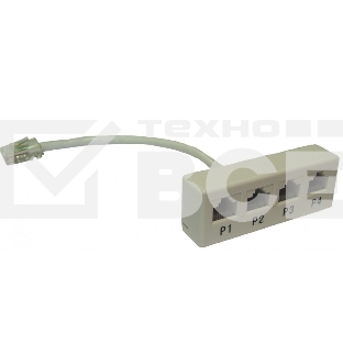 Y-адаптер, 4 параллельных порта