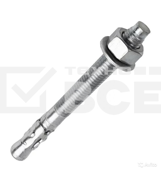 Анкер клиновой М8х80 (уп.25шт) СТРОЙМЕТИЗ UTORM968923